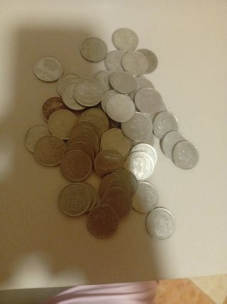 Lote 60 Monedas 25 Pesetas Corona