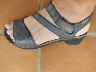 Sandalias Mephisto Cuero Talla 37
