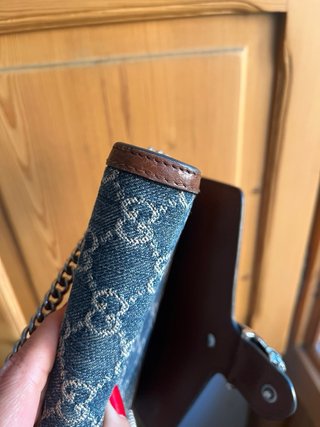 Borsa Gucci Dionysus Mini GG Denim Blu