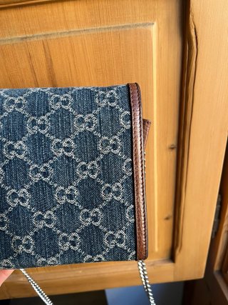 Borsa Gucci Dionysus Mini GG Denim Blu