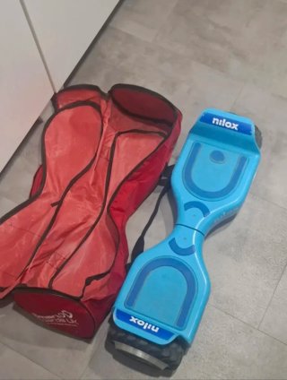Hoverboard Nilox Azul con Bolsa