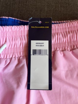 Bañador Polo Ralph Lauren Rosa Talla M