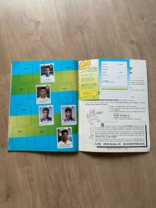 Álbum Fútbol 93-94 Estrellas de la Liga