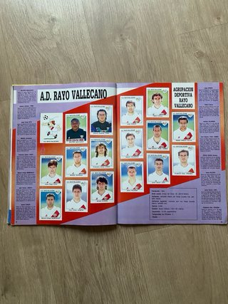 Álbum Fútbol 93-94 Estrellas de la Liga