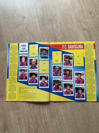 Álbum Fútbol 93-94 Estrellas de la Liga