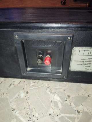 Altavoz Mission Negro/Marrón,70 vatios,.