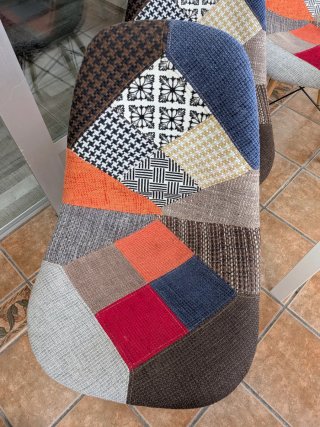 Pack 4 Sillas Patchwork