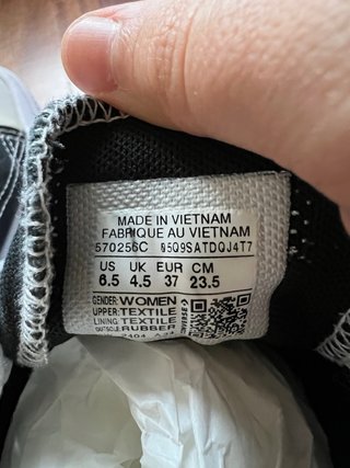 Converse All Star mujer talla 37