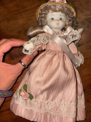 Muñeca de Porcelana Estilo Retro
