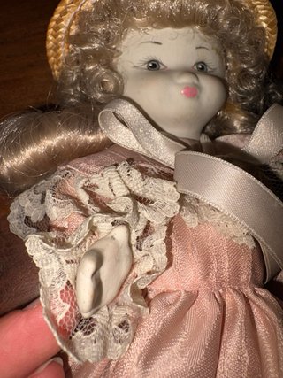 Muñeca de Porcelana Estilo Retro
