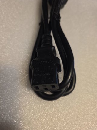 Cavo alimentazione Schuko C13 nero