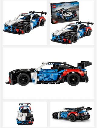 Lego Technic Bugatti y BMW M4
