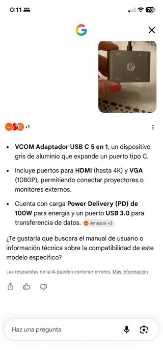 Adaptador USB a VGA