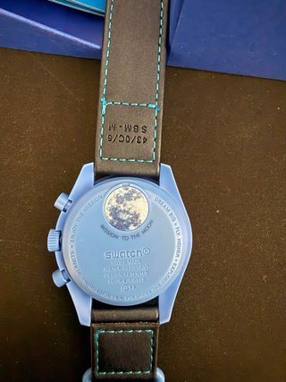 Omega Moonwatch Super Blue Bioceramic