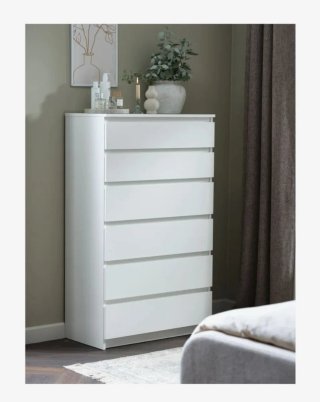 Armario blanco 78x176   y Cómoda 6 cajones