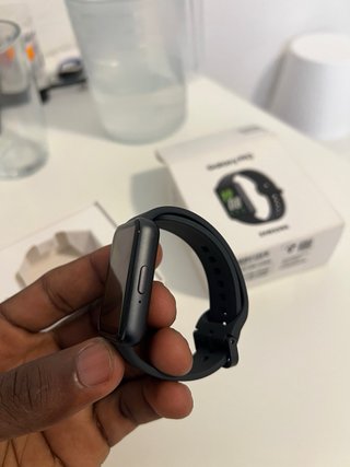 Samsung Galaxy Fit 3 Smartwatch Negro, correa gris