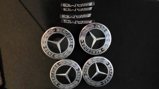 Tapas de buje Mercedes Benz AMG
