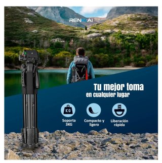 Renkai Tripode 182cm Cámara Profesional