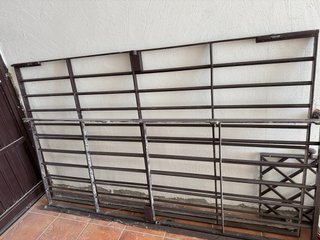 Reja grande para ventanal