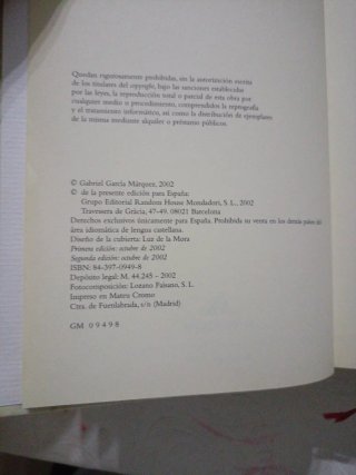 Lote 3: Carlos Ruiz Zafón + García Márquez.