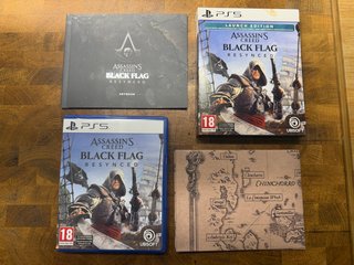 Assassin's Creed Black Flag PS5 Artbook y Juego