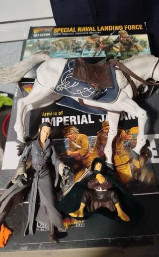Arwen y Frodo a caballo Toybiz