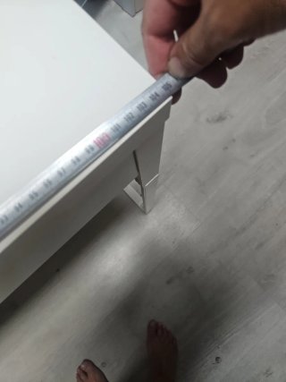 Mesa Ikea Blanca con Cajones