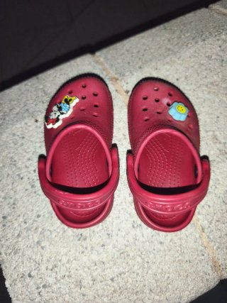 Crocs Rojas Niña Talla X