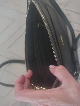 Bolso Parfois gris/verde