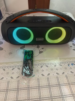 Altavoz Bluetooth Dynasonic Potente con Micrófonos