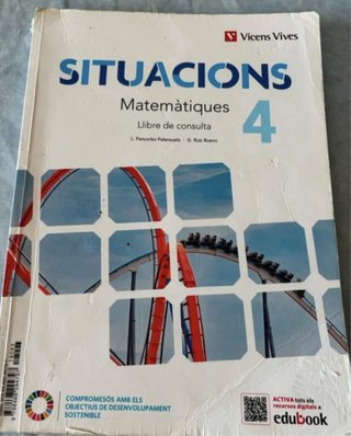 Libro matemáticas, 4 eso