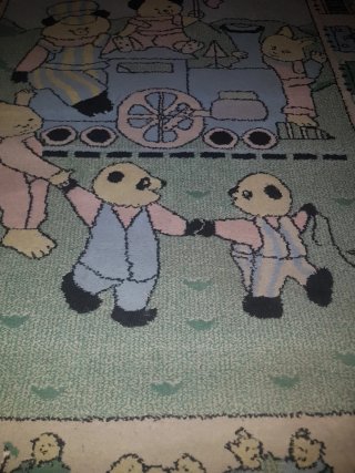 Tappeto in lana per bambini
