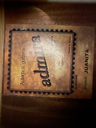 Guitarra Española Admira Juanita