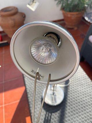 Flexo de escritorio cromado