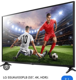 TV LG 55 como nueva en caja original