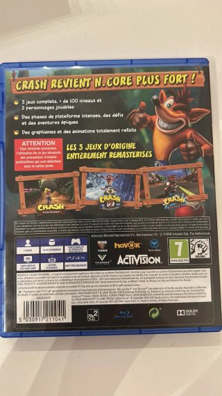 Crash Bandicoot N. Sane Trilogy PS4