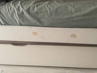Litera Pino Blanca (sin cama plegable)