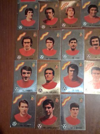 Cromos antiguos, Selección Española 1978, futbol