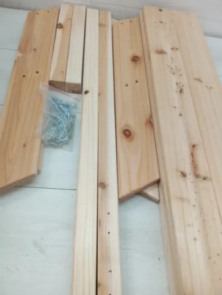 Pinolino Banco madera para niños
