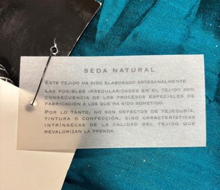 Sciarpa/foulard/scialle/scialle in seta. Marca Brunella