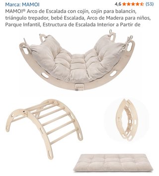 Arco de escalada MAMOI con cojín