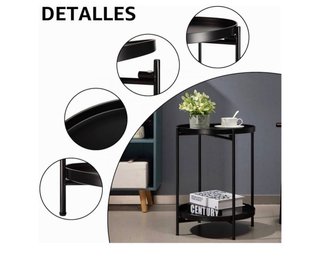 Mesa Auxiliar Redonda HollyHOME