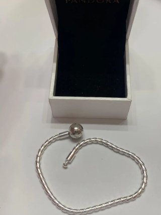 Pulsera Pandora 19cm Plata para charm