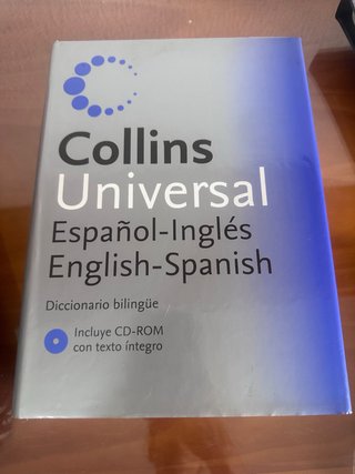 Diccionarios de inglés y francés