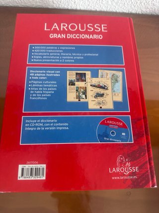 Diccionarios de inglés y francés