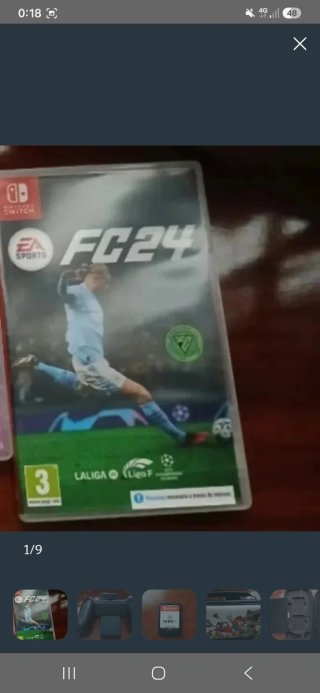 Nintendo Switch + 3 Juegos: Minecraft, FC24, FC19