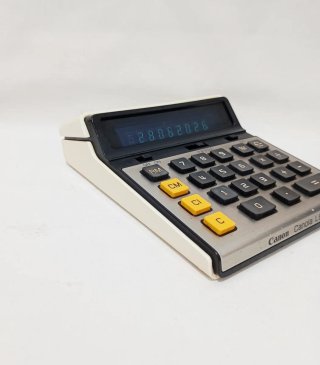 Calculadora Canon Canola L813 Vintage Años 70