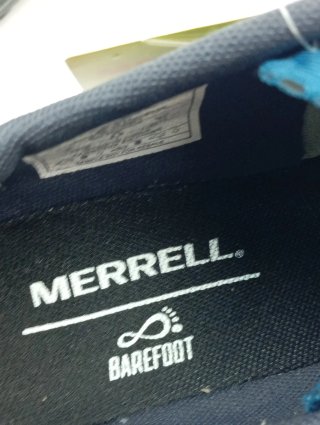 Merrell Vapor Glove 4 Scarpe Blu/Verde