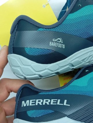 Merrell Vapor Glove 4 Scarpe Blu/Verde