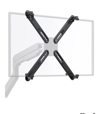 Kit Adaptador VESA 17-32 10kg